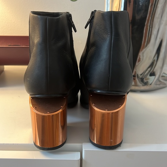 Alexander Wang booties with rose gold heel - Picture 4 of 5